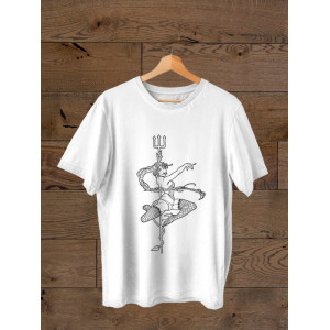  Tricou Artă „Pe stâlp”